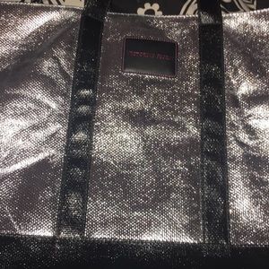 Huge Reflective Victoria Secret Tote
